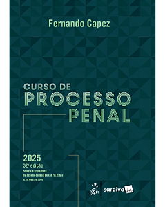 Livro Curso de Processo Penal Capez