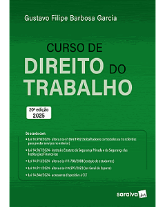 Livro Curso de Direito do Trabalho Garcia