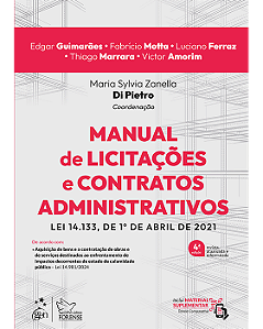 Livro Manual de Licitações e Contratos Administrativos Di Pietro