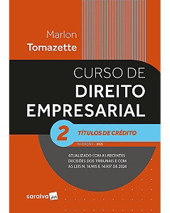 Livro Curso de Direito Empresarial Vol.2 Tomazette