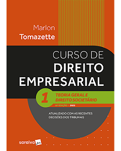 Livro Curso de Direito Empresarial vol.1 Tomazette