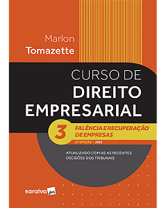 Livro Curso de Direito Empresarial Vol.3 Tomazette