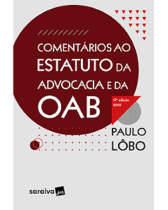 Livro Comentários Ao Estatuto da Advocacia e da Oab Lôbo