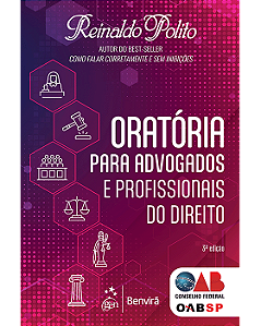Livro Oratória Para Advogados e Profissionais de Direito Polito