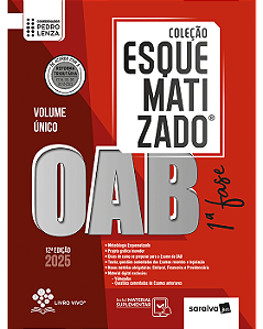 Livro Coleção Esquematizado: OAB 1ª Fase Gonzaga
