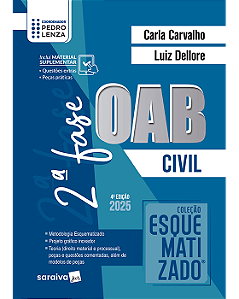 Livro Coleção Esquematizado: OAB 2ª Fase Carvalho