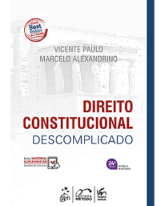 Livro Direito Constitucional Descomplicado Alexandrino