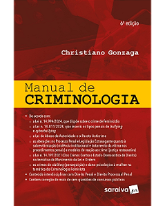Livro Manual de Criminologia Gonzaga