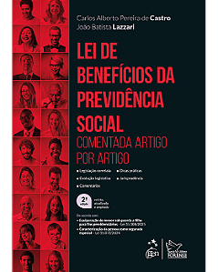 Livro Lei de Benefícios da Previdência Social Lazzari