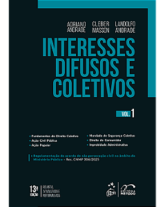 Livro Interesses Difusos e Coletivos  Vol.1 Andrade