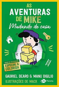 Livro As aventuras de Mike 3: mudando de casa: Edição de colecionador