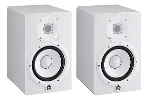 PAR MONITOR DE REFERÊNCIA YAMAHA HS7 WHITE