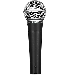 Microfone Shure SM58 Dinâmico Profissional
