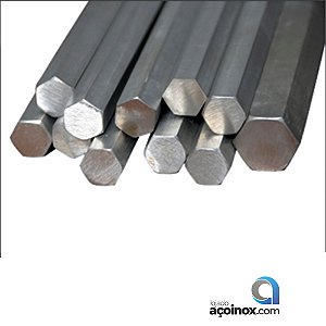 Sextavado Maciço Aço Inox 304 - 1.1/2