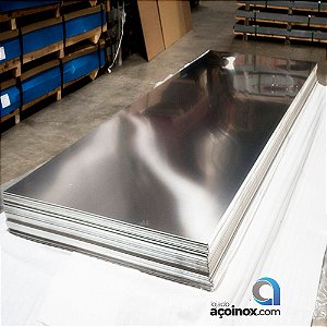 Chapa Inox Escovada 1000 X 1000 MM