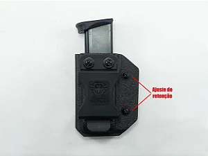 Porta carregador Velado kydex Taurus
