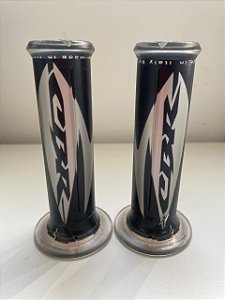 Manopla Harris Cinza & Preto Modelo CBR - Modelos Honda CBR