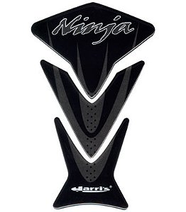 Protetor de Tanque Resinado Puzzle Preto Modelos Kawasaki Ninja - Harris