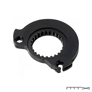 Adaptador de Manopla - Preto - Mv Agusta - Rizoma