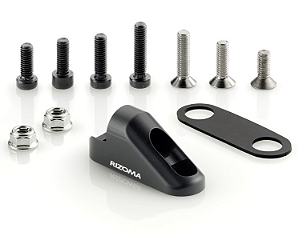 Adaptadores para Retrovisores Rizoma - Par - Preto