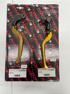 Manetes Rizoma Dourado - Freio & Embreagem - Cbr 600Rr <09, Cbr1000Rr <08
