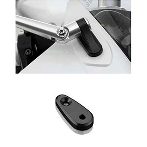 Adaptadores para Retrovisores Rizoma - Par - Preto
