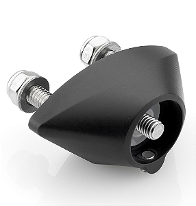 Adaptadores para Retrovisores Rizoma - Par - Preto