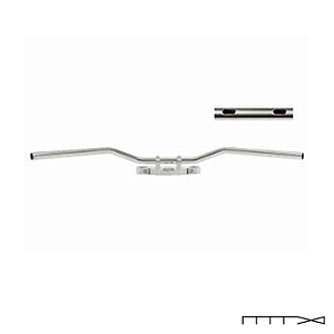Guidão Modelo Flyerbar Cromado com Furo 1´´ Polegada - Trw Lucas
