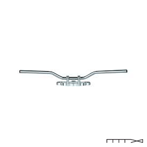Guidão Trw Lucas - Superbike Elegance - Cromado - 22 Mm