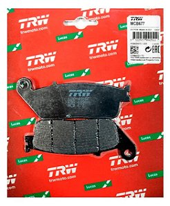 Pastilha de Freio Orgânica Dianteira TRW - Honda CB 500 F 2013 - 2020