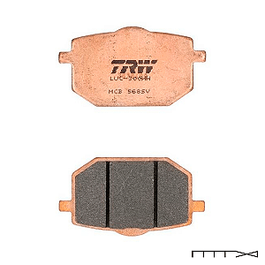 Pastilha de Freio Sinterizada Dianteira TRW
