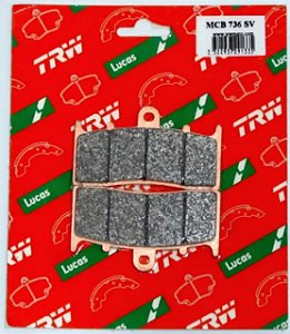 Pastilha de Freio Sinterizada Dianteira TRW - BMW R 1200 R 2006 - 2014