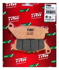 Pastilha de Freio Sinterizada Dianteira TRW - Honda CB 500 F 2017 - 2020