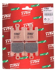 Pastilha de Freio Sinterizada Dianteira TRW - Kawasaki ZX-10 R Ninja 04-07 e Suzuki  GSX-R 1000 03-04