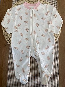 MACACÃO ESTAMPADO ANJOS BABY - URSINHO