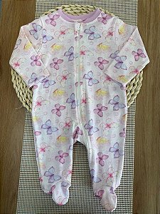 MACACÃO ESTAMPADO ANJOS BABY - BORBOLETA
