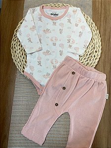 CONJUNTO BODY E CALÇA ANJOS