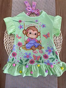 VESTIDO MALHA KUKIÊ - MACAQUINHO