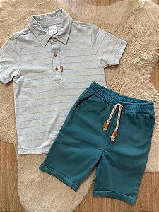 CONJUNTO CAMISETA E BERMUDA PARAÍSO