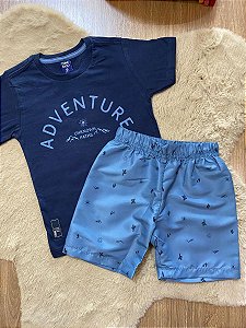 CONJUNTO CAMISETA E SHORT BEE LOOP