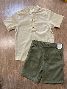 CONJUNTO CAMISA E BERMUDA PARAÍSO