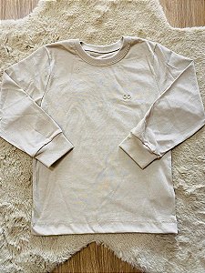 CAMISETA MANGA LONGA MEIA MALHA LUC.BOO