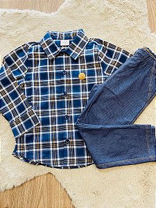 CONJUNTO CAMISA E CALÇA LUC.BOO