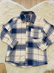 CAMISA MANGA LONGA FLANELADA VRASALON - TAM 4