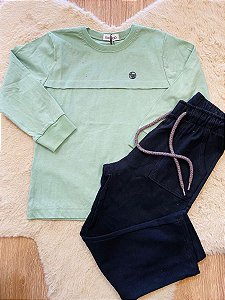 CONJUNTO CAMISETA E CALÇA LUC.BOO