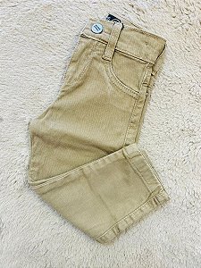 CALÇA SARJA MASCULINA TRAJADINHOS (1 ao 3)
