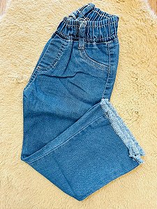 CALÇA JEANS FEMININA FLARE TRAJADINHOS (1 AO 3)