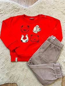 CONJUNTO MOLETOM LUC.BOO
