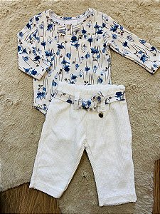 CONJUNTO BODY E CALÇA KIKI XODÓ - P AO G