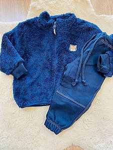 CONJUNTO BLUSA E CALÇA LUC.BOO - TAM 1 AO 3